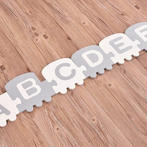 ABC / 123 / Trein Foam Puzzel Speelmat