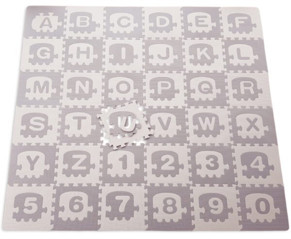 ABC / 123 / Trein Foam Puzzel Speelmat